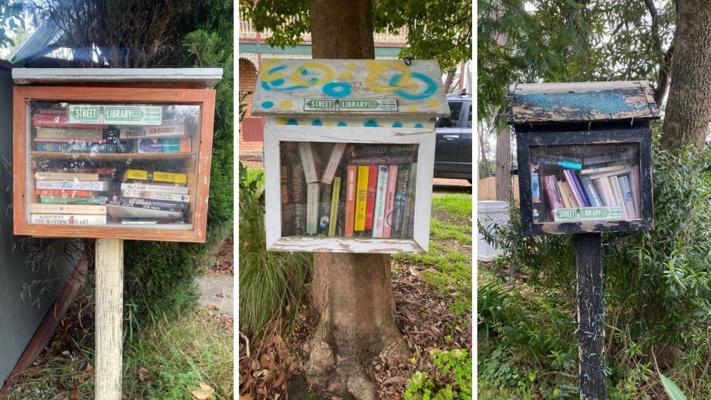 Street libraries in melbourne