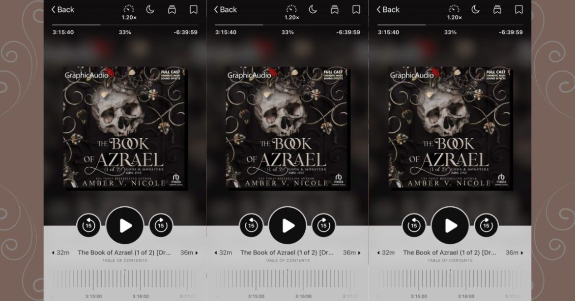 The book of azrael graphic audio